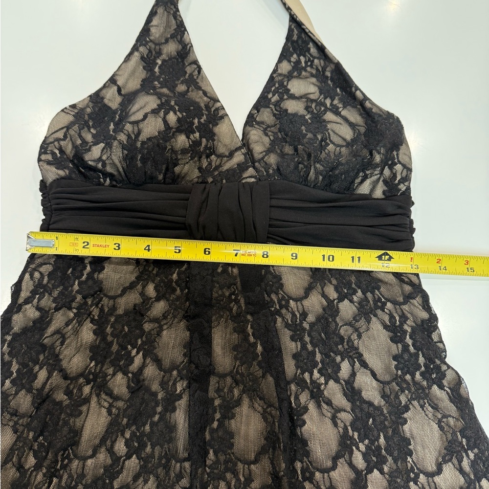 Vintage Y2K Speechless Womans Halter Top Party Dress Babydoll Size Medium - Picture 11 of 16